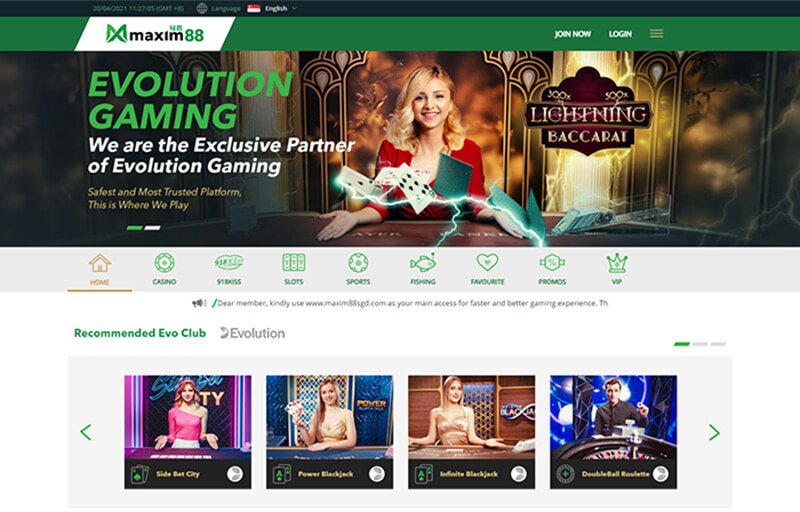Online Live Casino Singapore | Best Online Casino Singapore